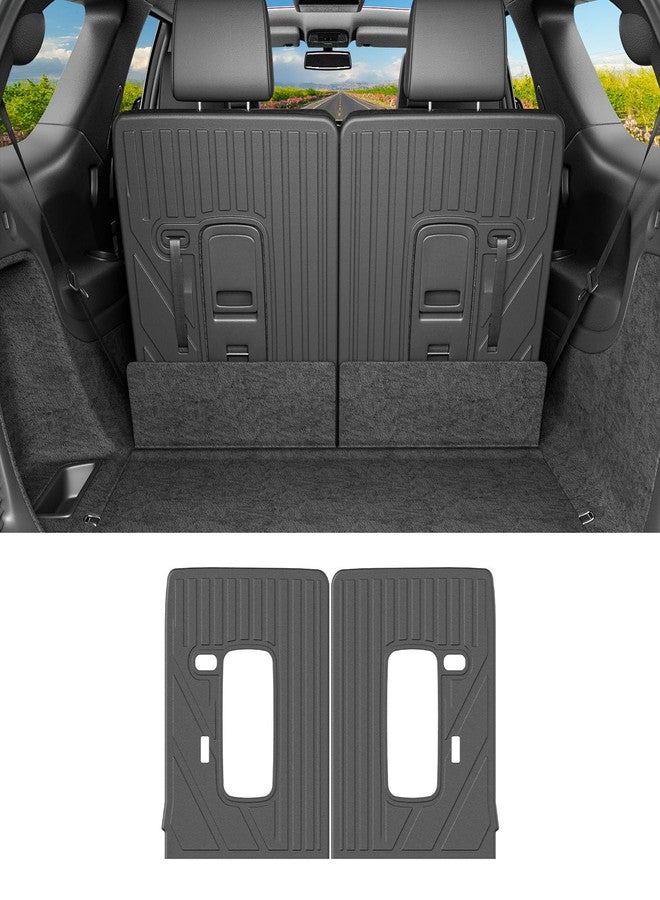 powoq 3rd Backrest Mat Compatible with 2016-2026 Dodge Durango 6&7 Seats Seat Back Protector Replacement for 2016-2026 Dodge Durango Accessories (3rd Row Backrest Mat) - Image 1